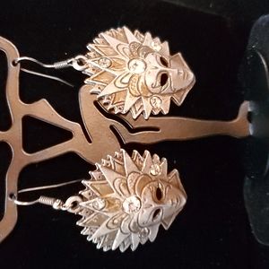 Masquerade Venetian Carnival Jester Earings Vintage